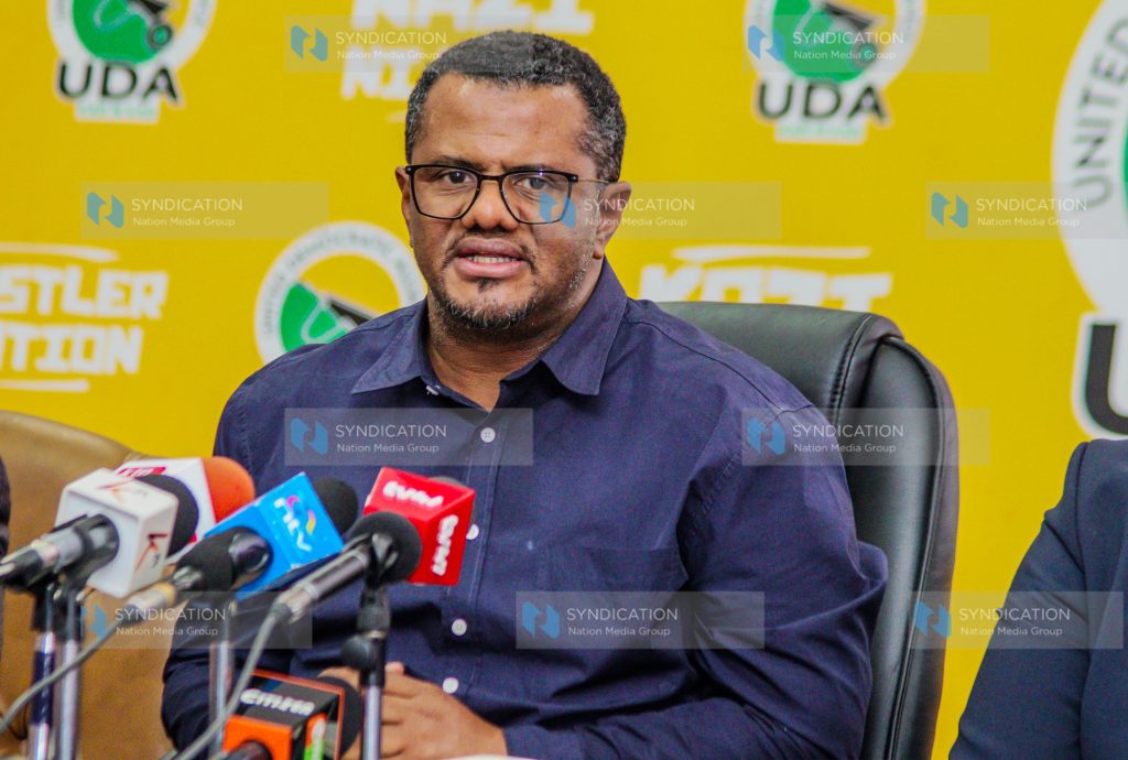 UDA Party Secretary General Hassan Omar