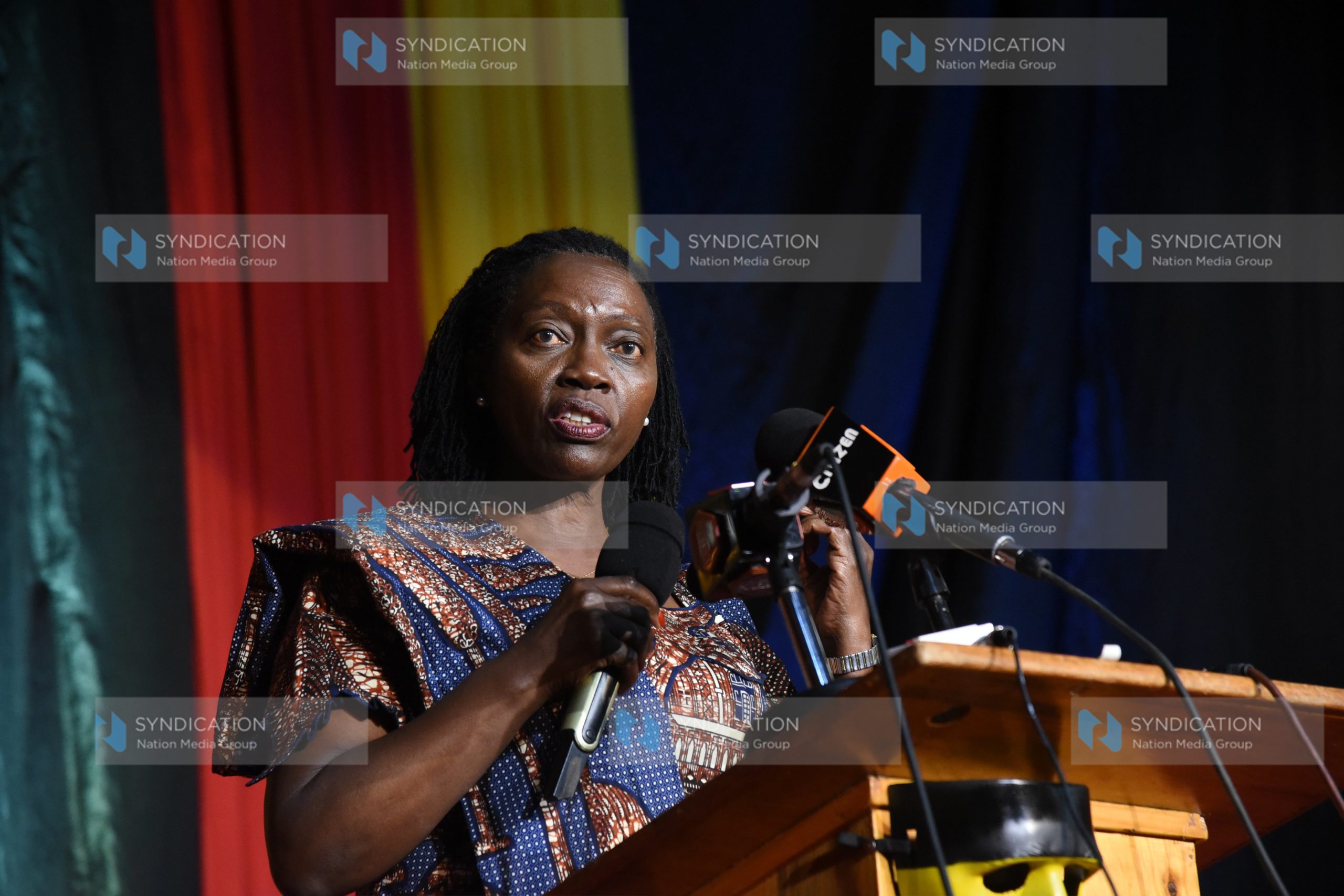 Narc Kenya leader Martha Karua during Uganda Human Rights Accountability Conference