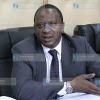 Deputy prime minister Uhuru Kenyatta