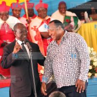 Meru Governor Kiraitu Murungi and his Kiambu counterpart Ferdinand Waititu