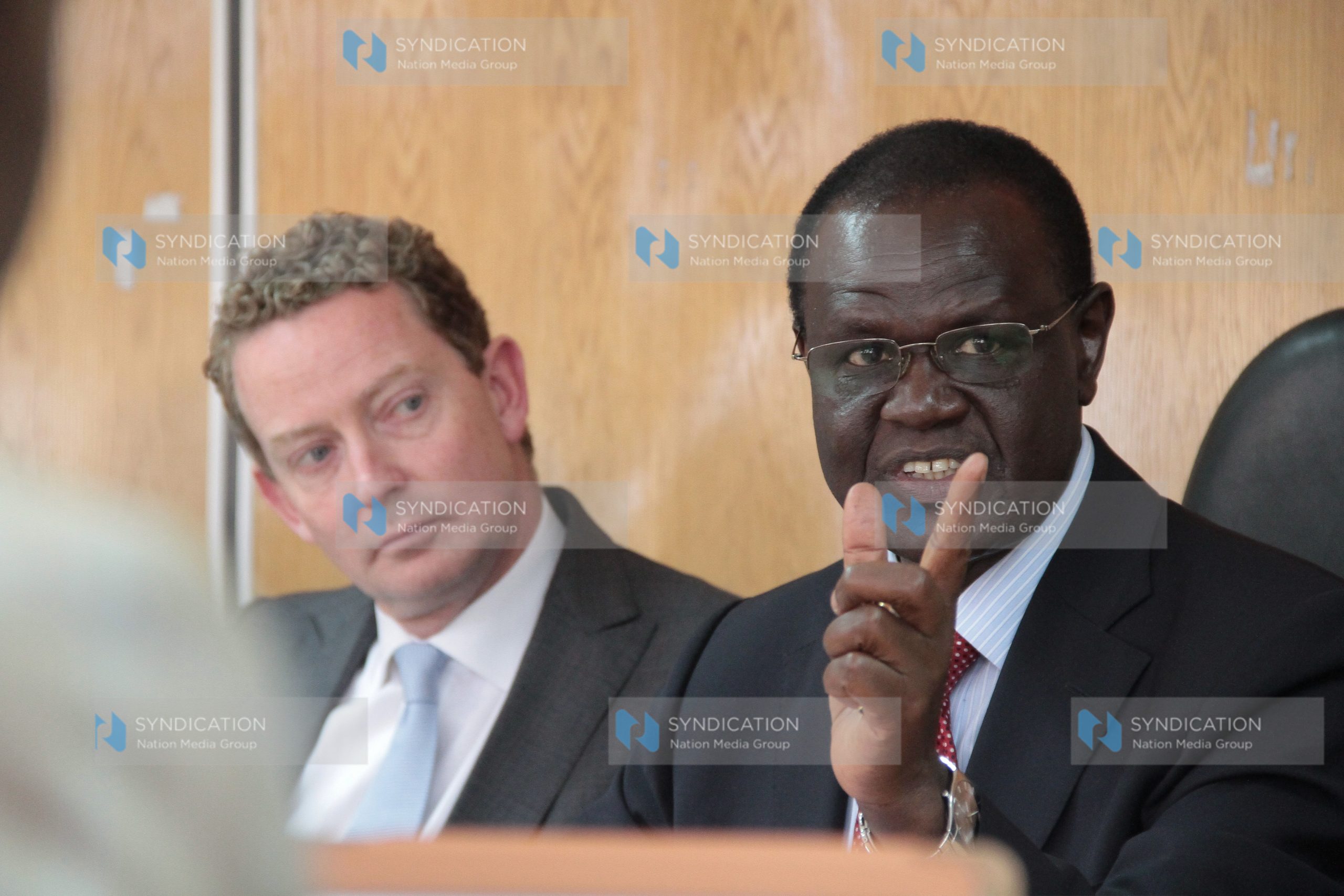 Minister of Energy Kiraitu Murungi hosted a delegation from the UK headed by Minister Greg Barker