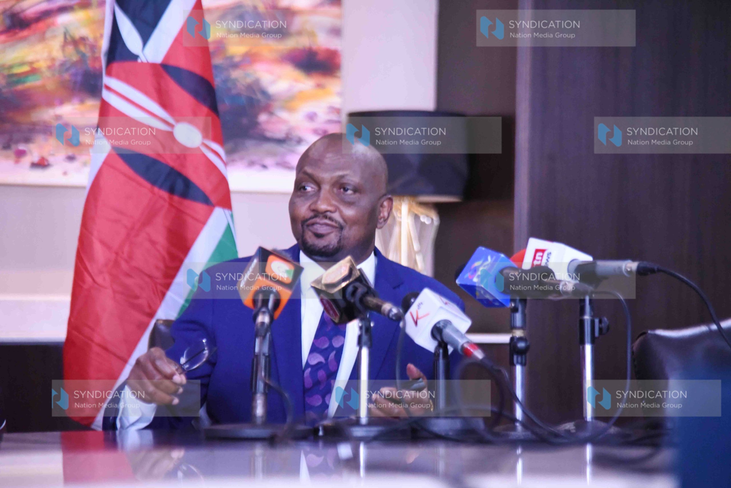 Trade Cabinet Secretary Moses Kuria