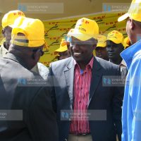 Party leader of URP, William Ruto meeting with some of the defectors who had joined URP
