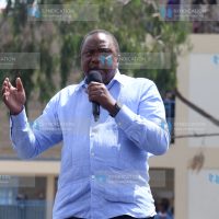 President Uhuru Kenyatta addresses city residents