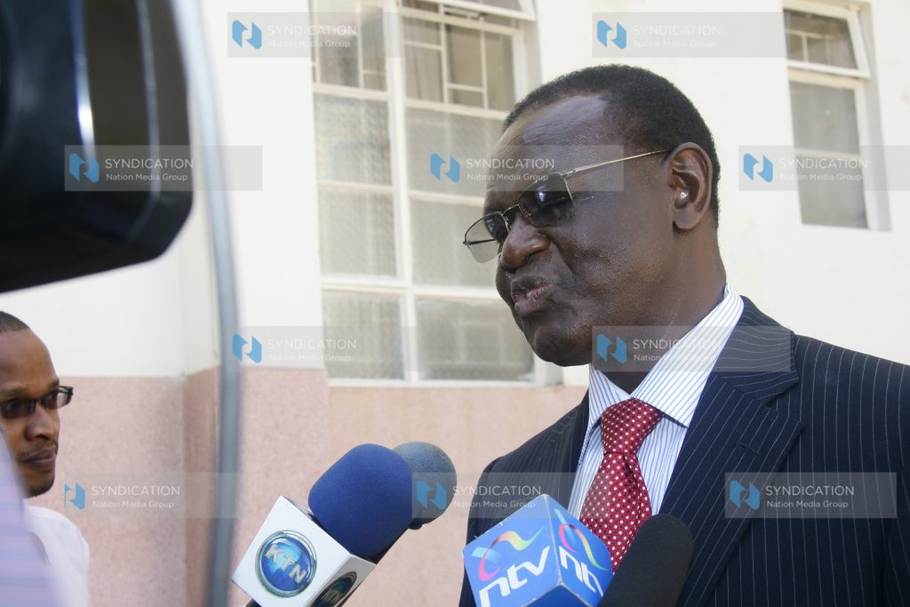 Energy Minister Kiraitu Murungi