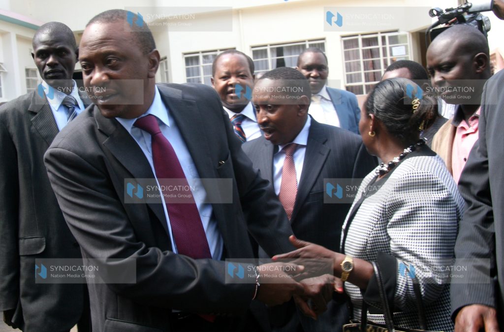 Deputy Prime Minister Uhuru Kenyatta