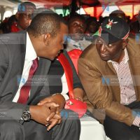 Deputy Prime Minister Uhuru Kenyatta and William Ruto