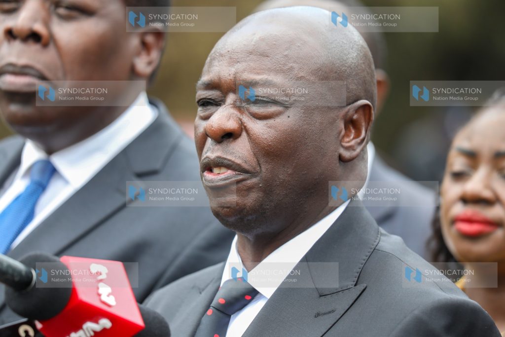 DCP leader Rigathi Gachagua