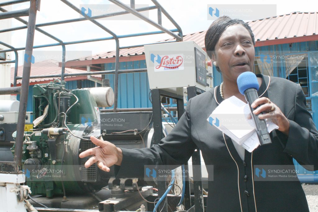 Minister for Water and Irrigation Charity Ngilu