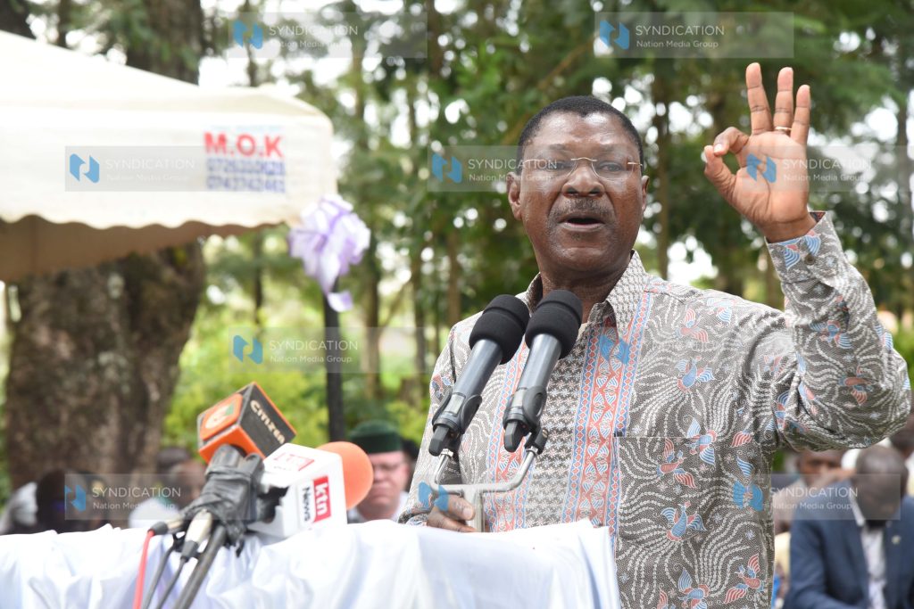 National Assembly Speaker Moses Wetangula