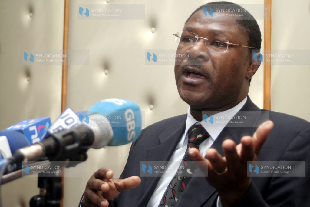 Foreign Affairs Minister Moses Wetangula