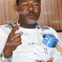 Foreign Affairs Minister Moses Wetangula addresses the Nation in Eldoret Town