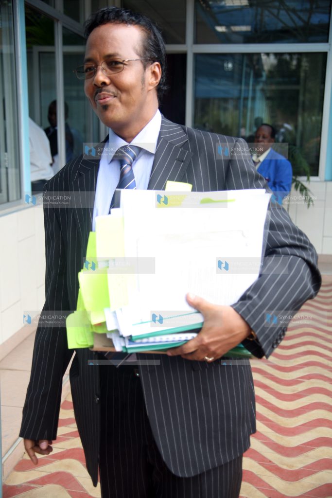 Parliamentary Committee on Defence and Foreign Affairs chairman Adan Keynan