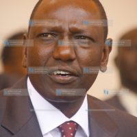 Minister for Higher Education William Ruto during the press Conference