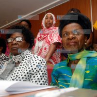 Women Politicians in addressing journalists