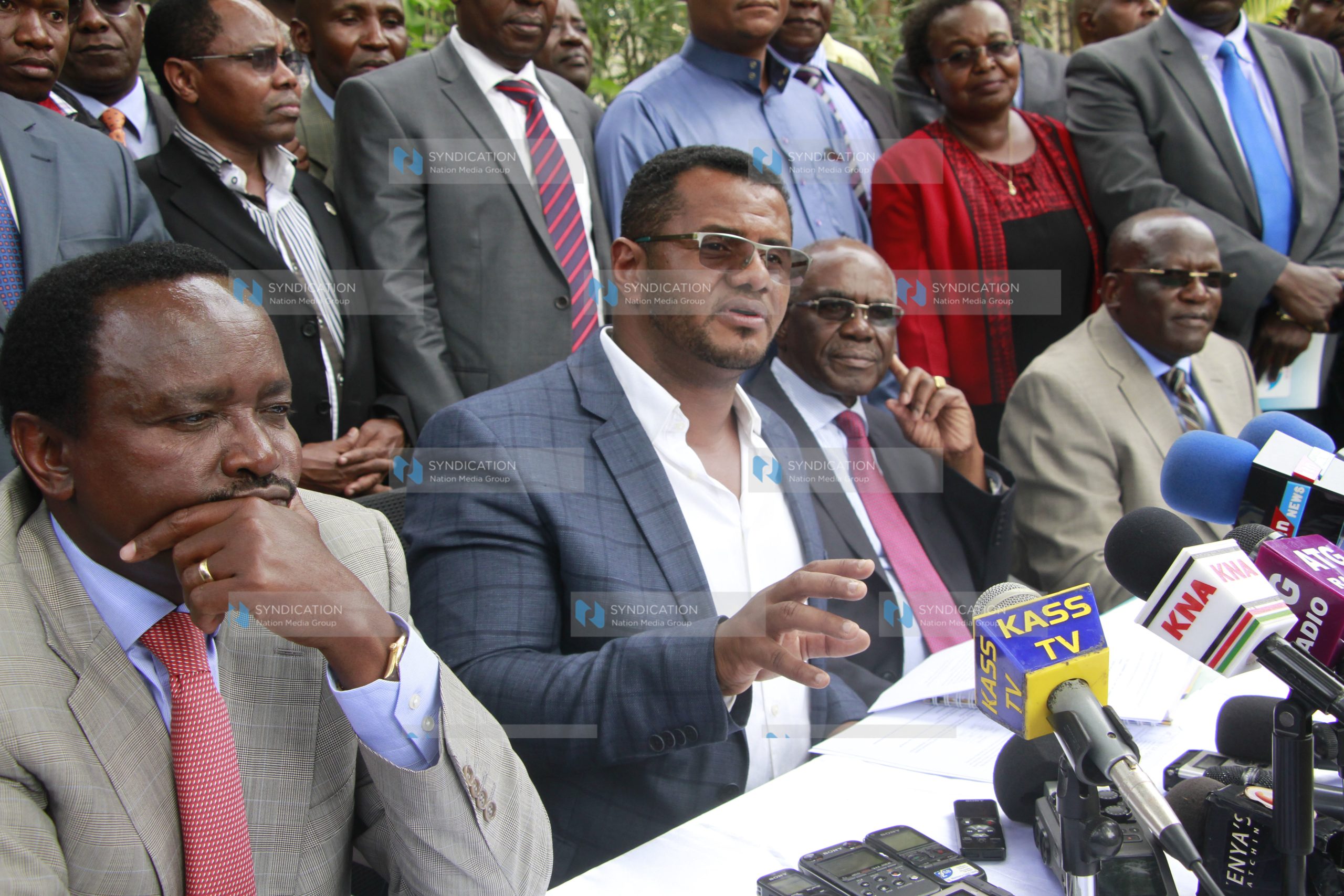 Press conference after National Executive Council (NEC) meeting