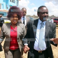 Kalonzo Musyoka and Kibwezi East MP Jessica Mbalu