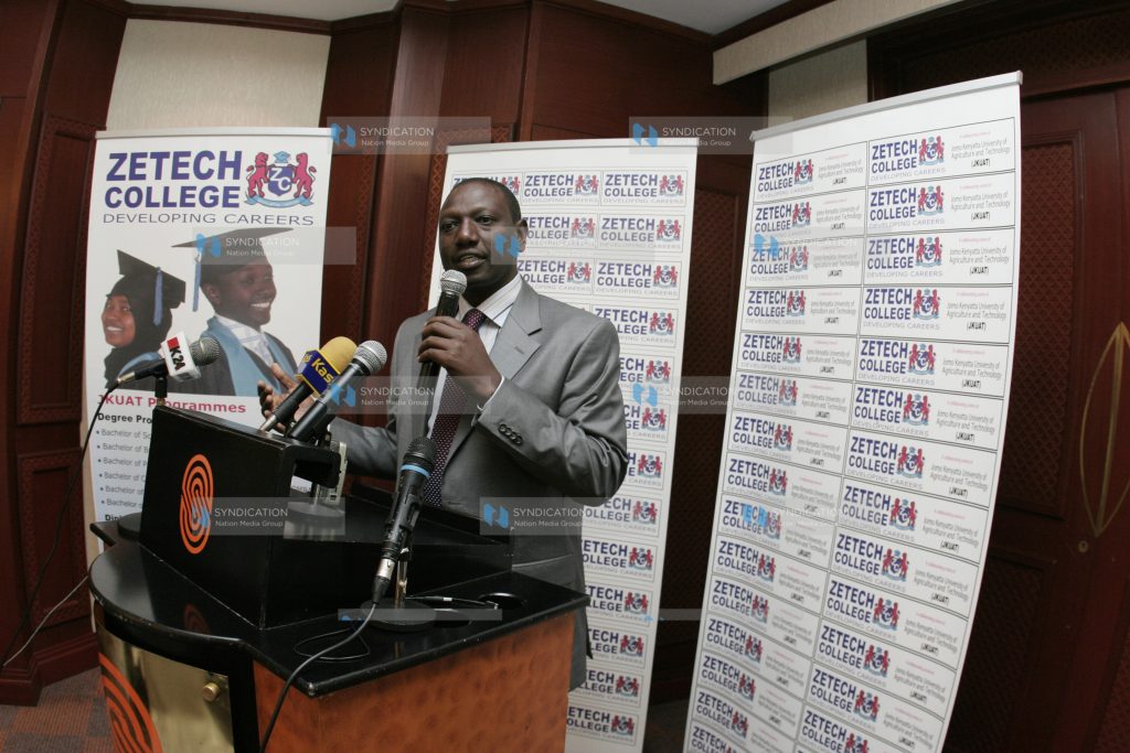 Official launch of the Zetech college scholarship program