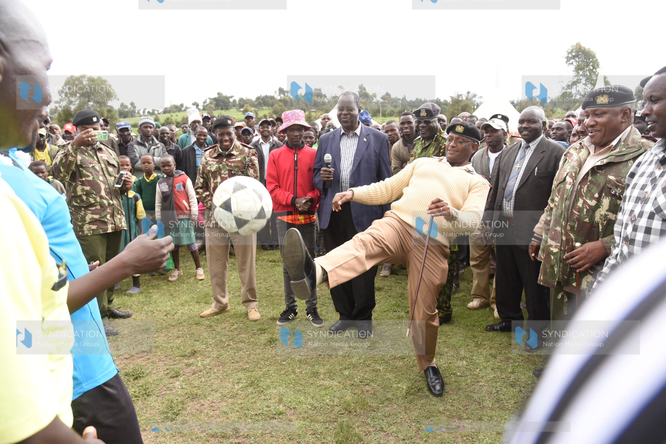 Nakuru County Commissioner Erastus Mbui