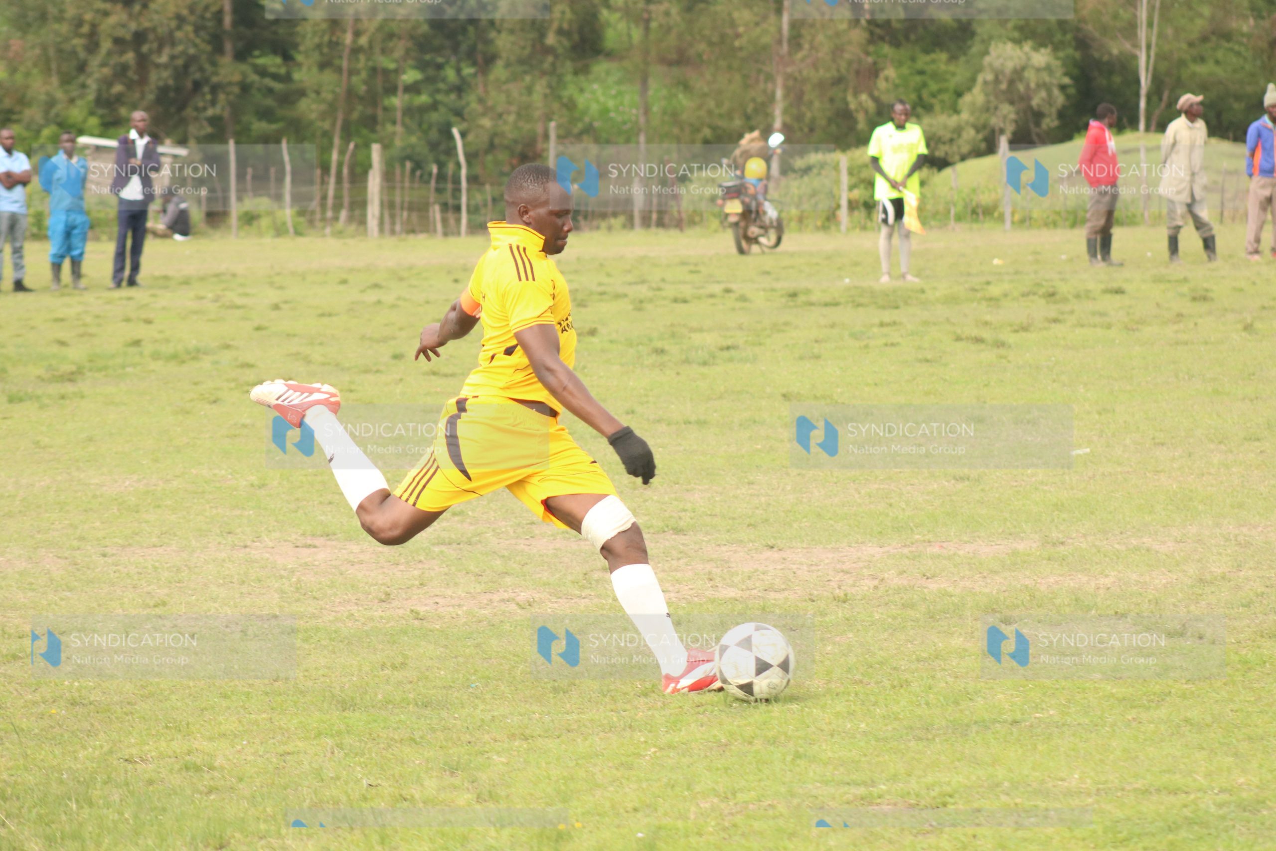 Match between Boca Junior Football Club and Kaliet FC