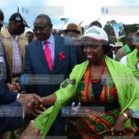 A political rally to launch King'ara's bid for the Othaya parliamentary seat