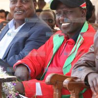 Eldoret North MP William Ruto and Lugari MP Cyrus Jirongo