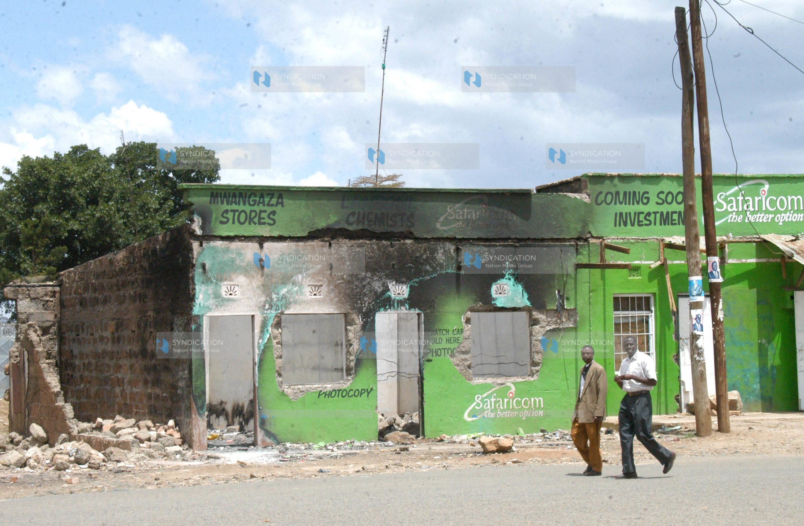 Burnt Forest Township torched during the post-election violence