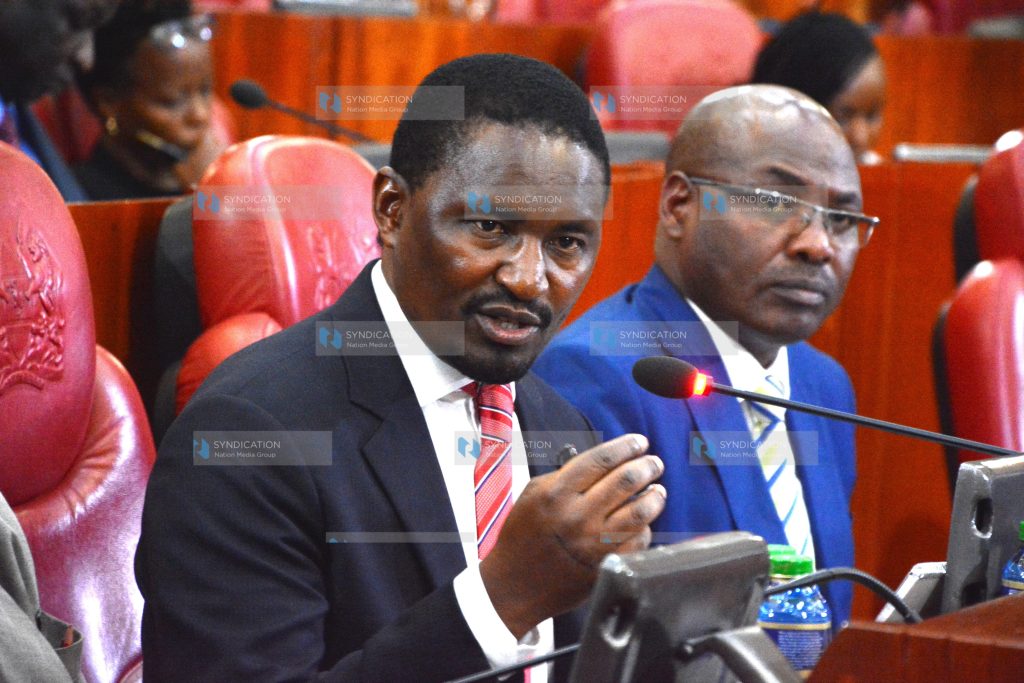 Agriculture Cabinet Secretary Mwangi Kiunjuri