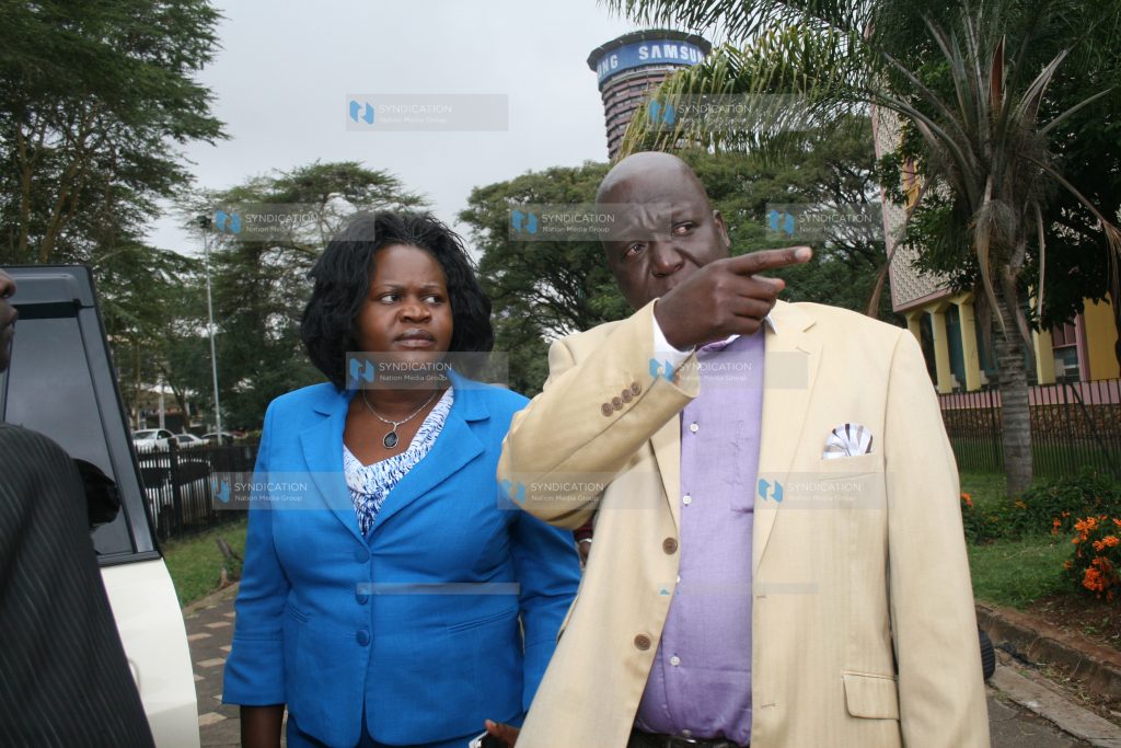 Gladys Wanga and Gem MP Jakoyo Midiwo