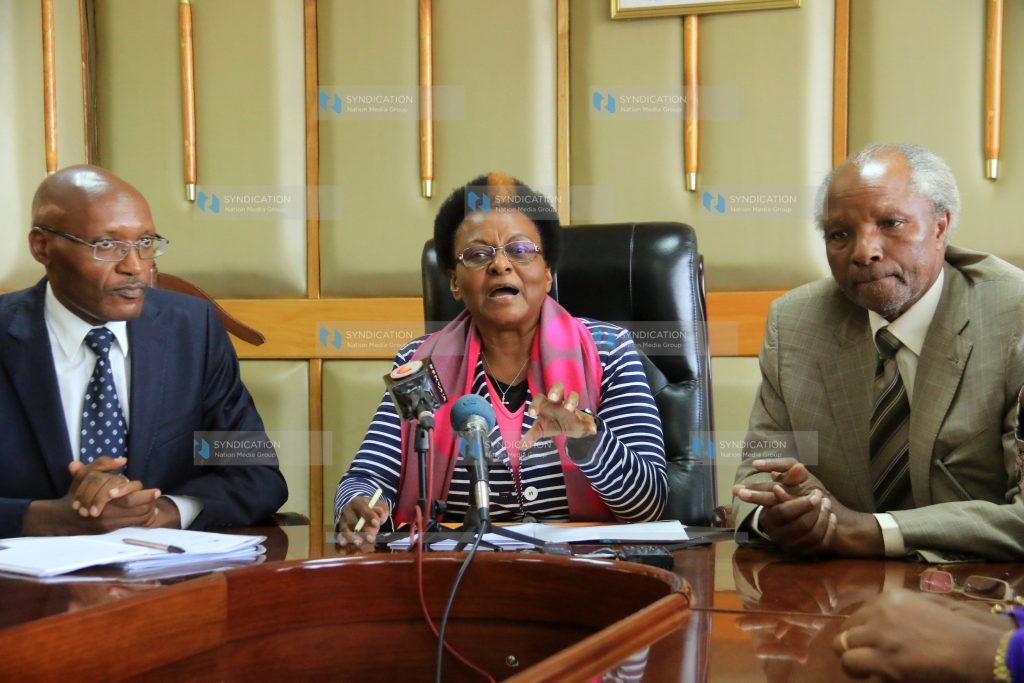 National Anti-Corruption Campaign Steering Committee acting director David Gathii