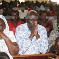 Way of the Cross: Catholic faithful at the Sacred Heart of Jesus Cathedral in Eldoret Town