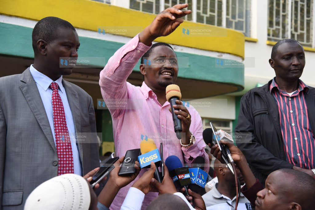 Agriculture Cabinet Secretary Mwangi Kiunjuri