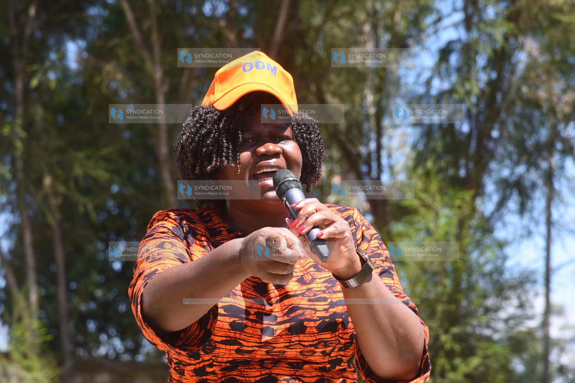 Orange Democratic Movement party Chaporperson Gladys Wanga