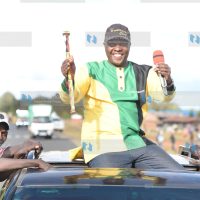 Campaign rush: Donald Murgor, an aspirant for the Moiben Constituency seat