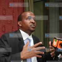 Dujis MP Aden Duale  addressing a press conference