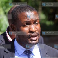 ODM party Secretary General Edwin Sifuna address the media