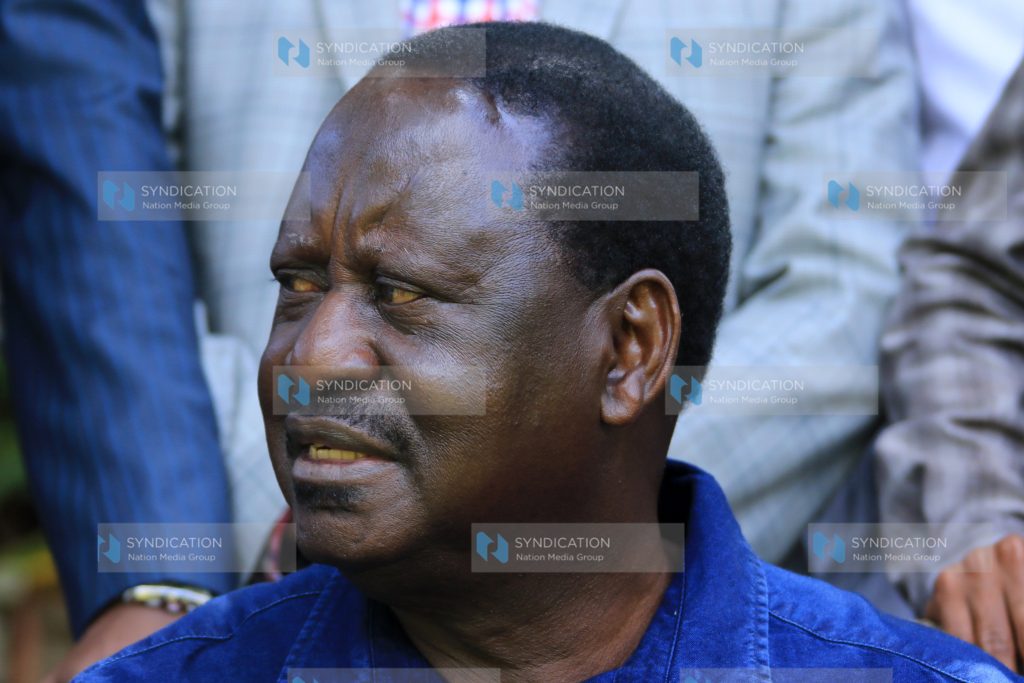 ODM leader Raila Odinga