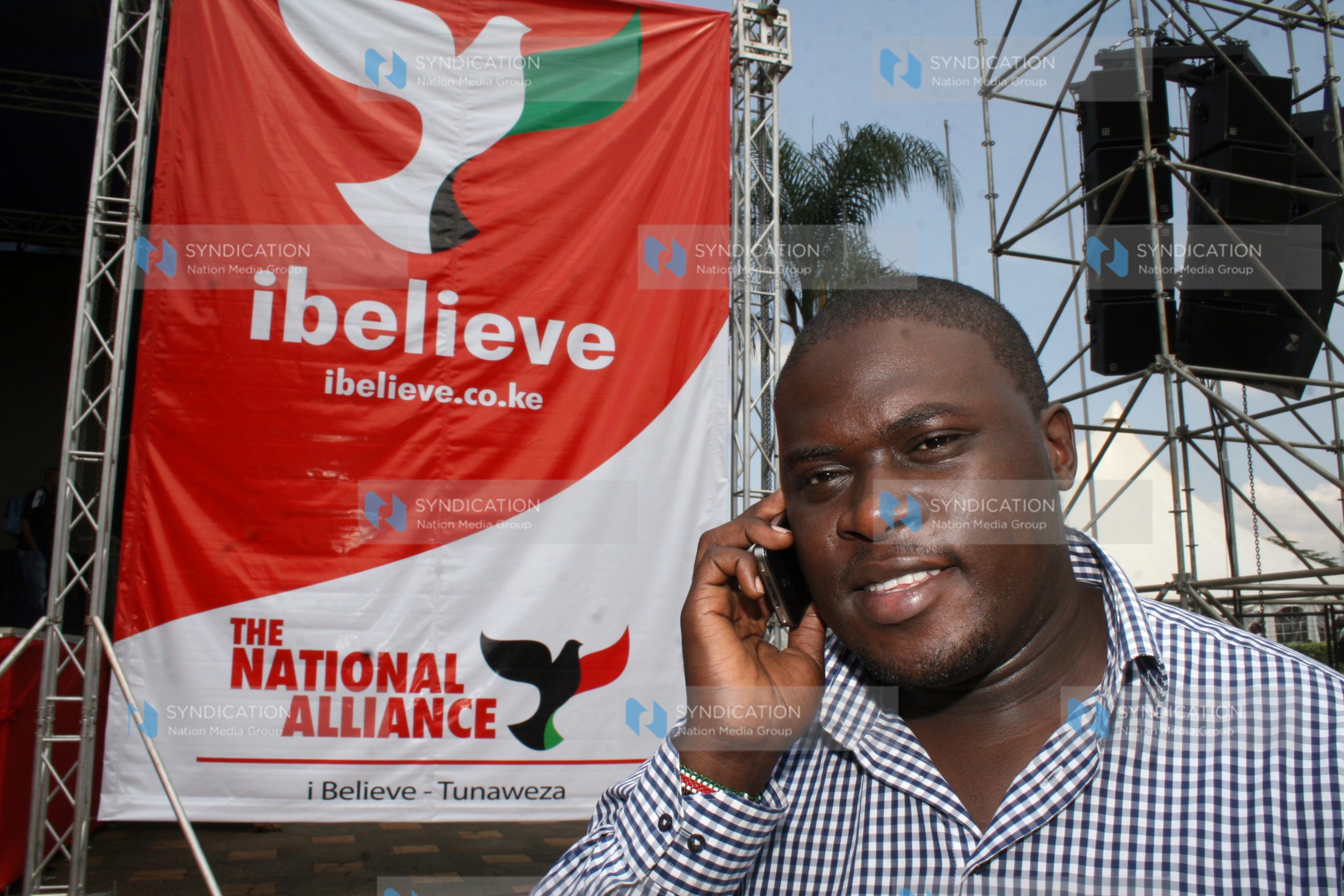 The National Alliance Chairman, Johnson Sakaja
