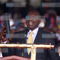 President William Ruto takes oath of office at Kasarani International Stadium