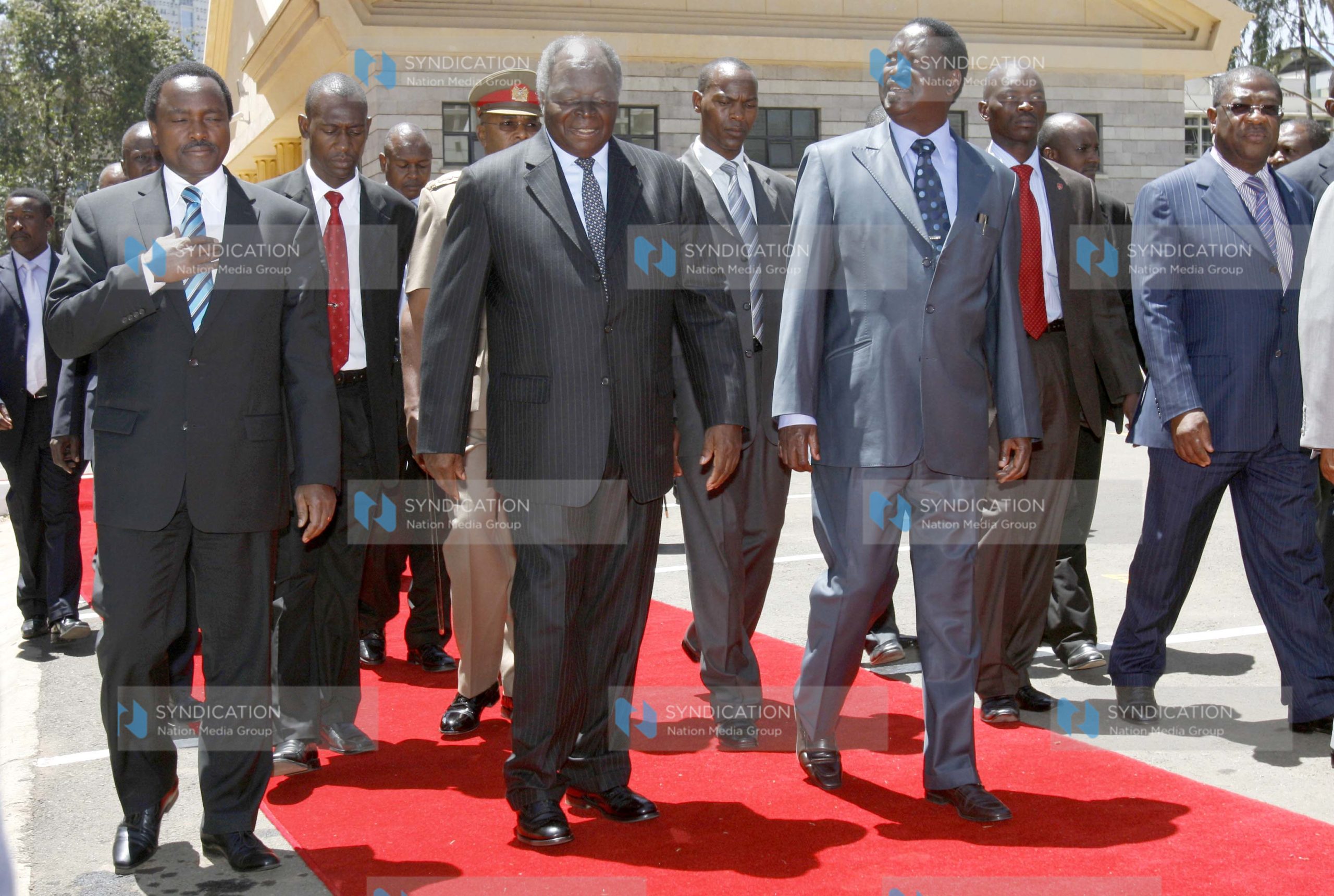 Official opening of the Milimani law Courts