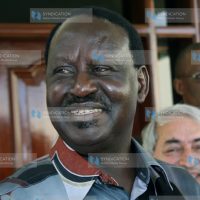 Prime Minister Raila Odinga addresses a news conference