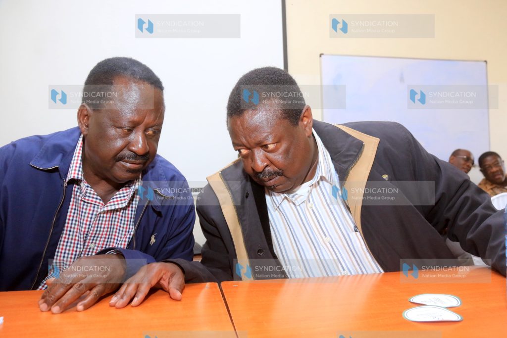 Opposition retreat at Maanzoni Lodge