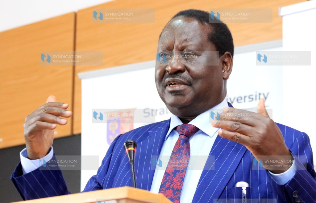 High Representative for Infrastructure Development of the African Union, Raila Odinga