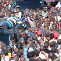 Deputy President William Ruto speaks to residents of Kabarnet in Baringo County