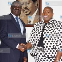 CORD leader Raila Odinga meets South African High Commissioner to Kenya, Koleka Anita Mqulwana