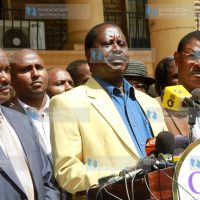 CORD leaders Raila Odinga, Kalonzo Musyoka, and Moses Wetangula