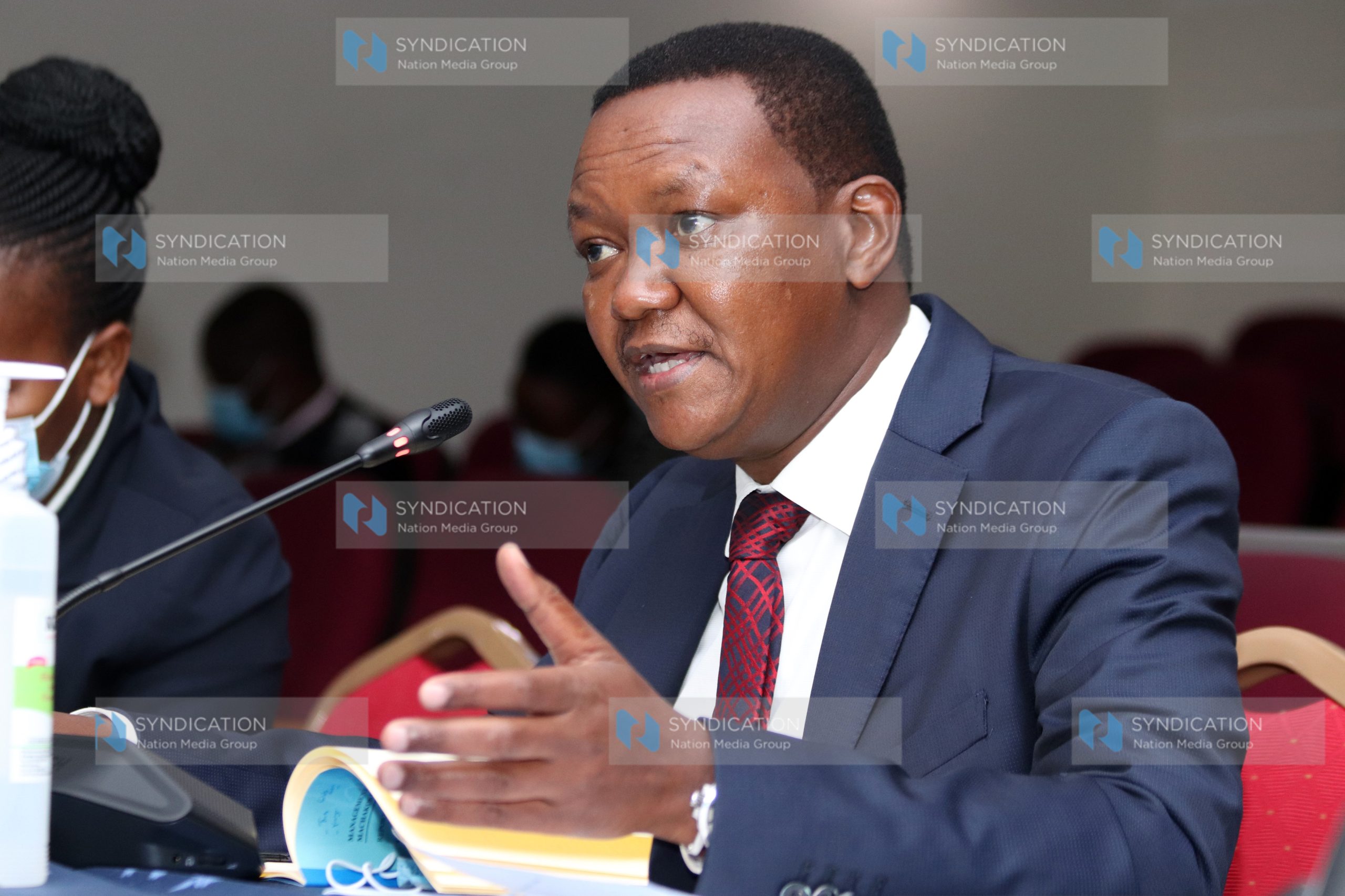 Machakos governor Alfred Mutua