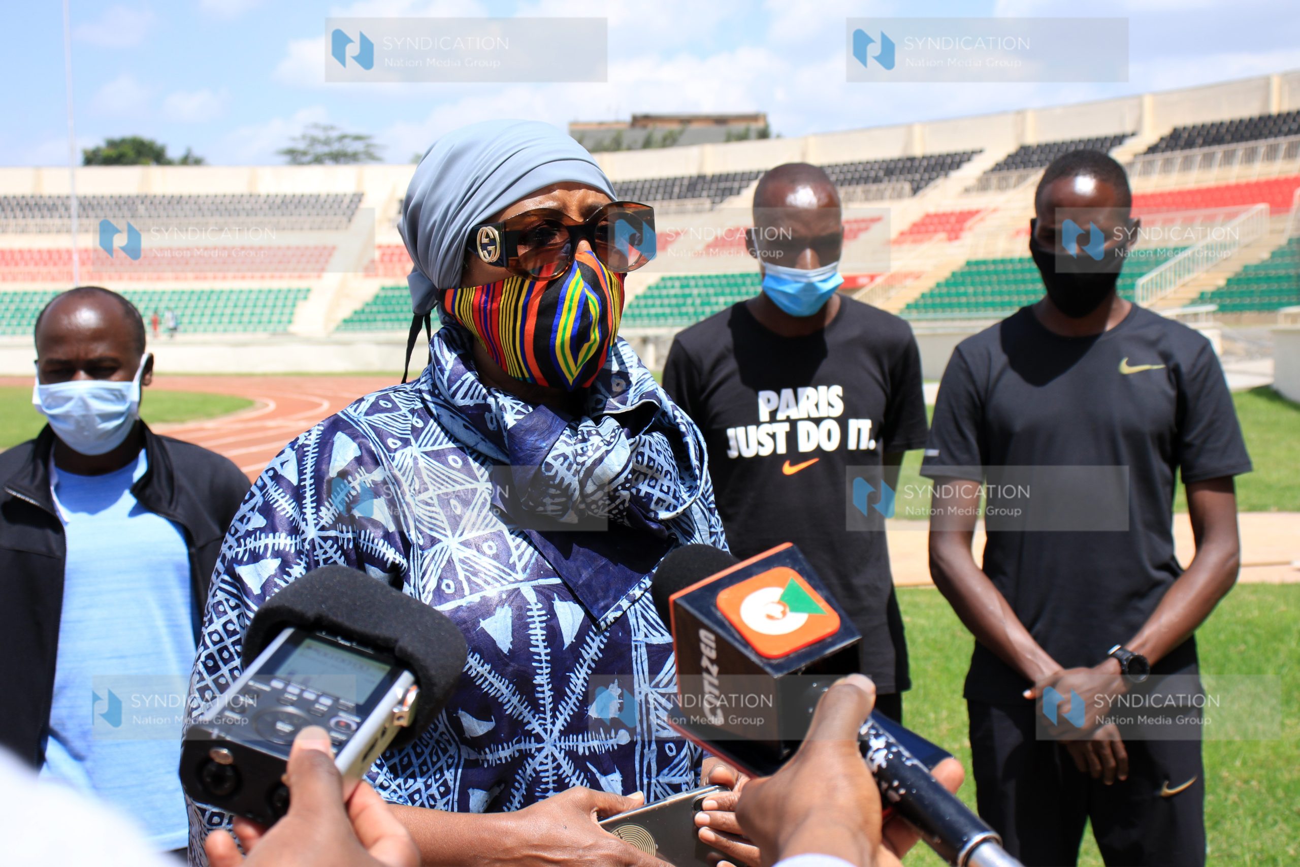 Sports Cabinet Secretary Dr. Amina Mohamed