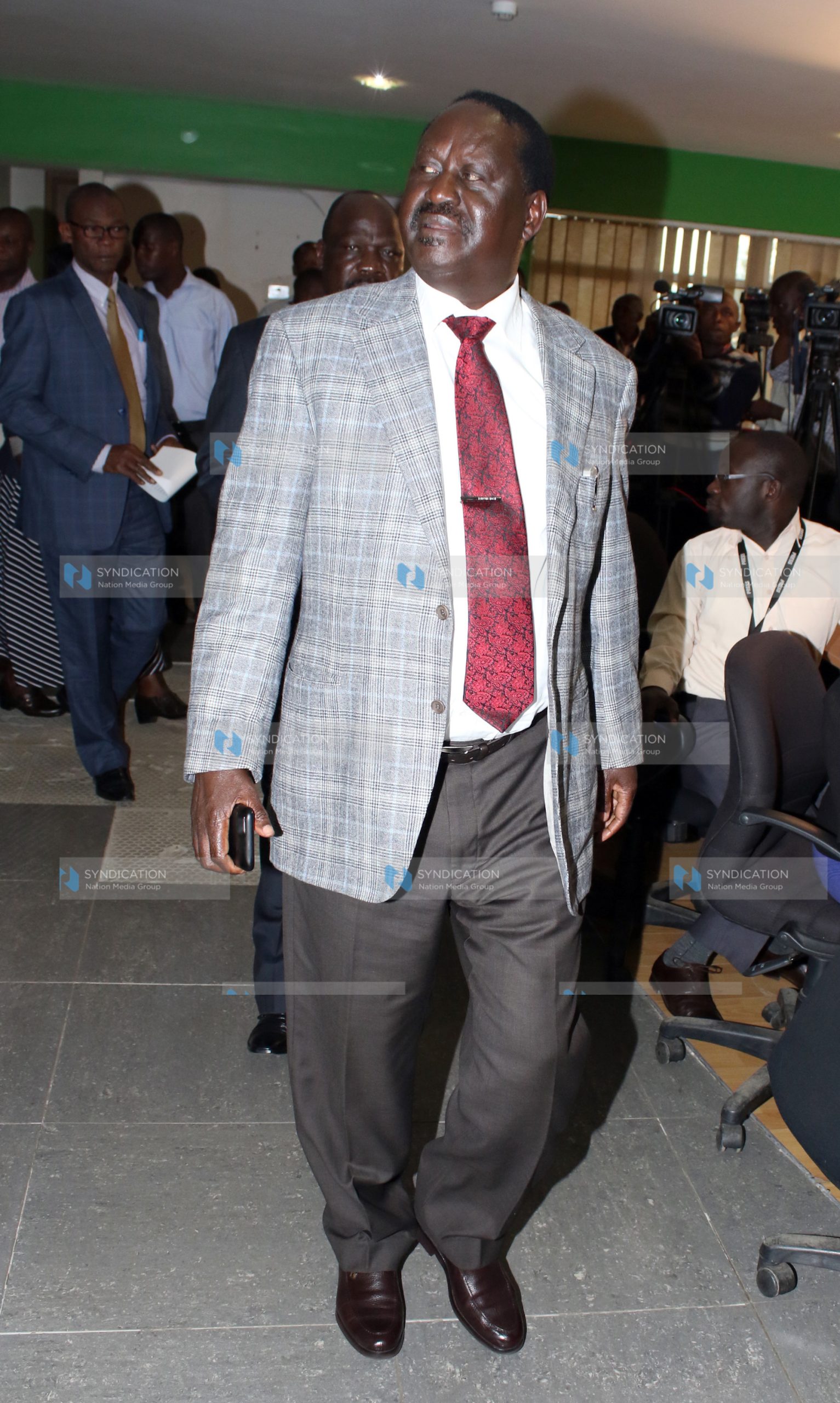 CORD leader Raila Odinga