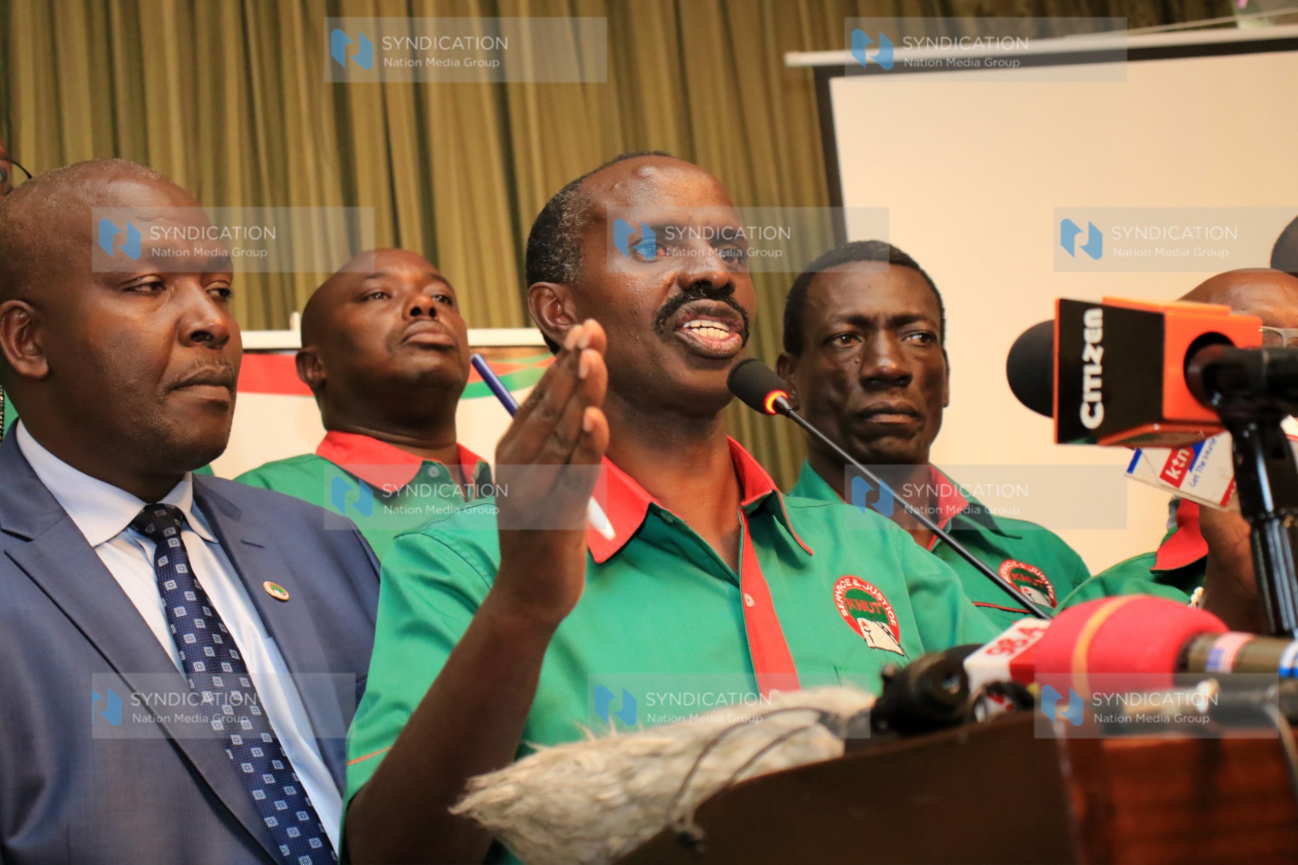 KNUT Secretary General Wilson Sossion